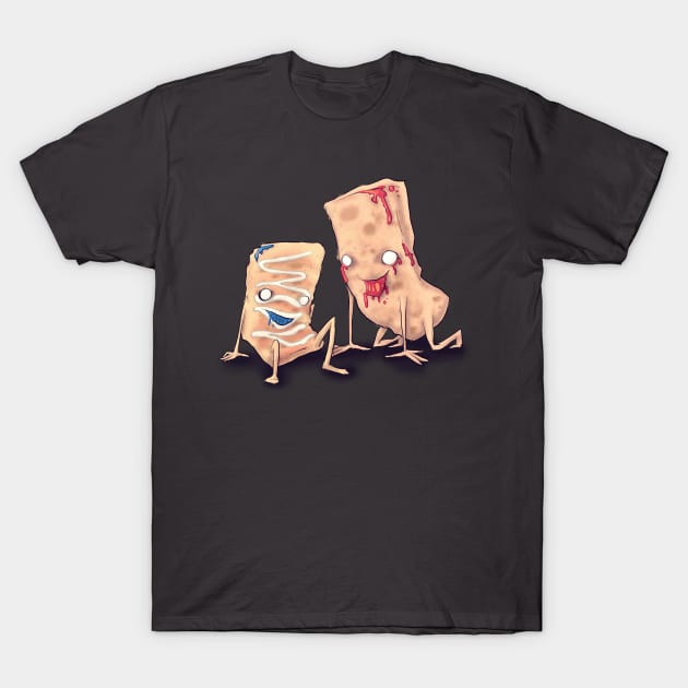 Toaster Strudel and Hot Pocket T-Shirt by LVBart